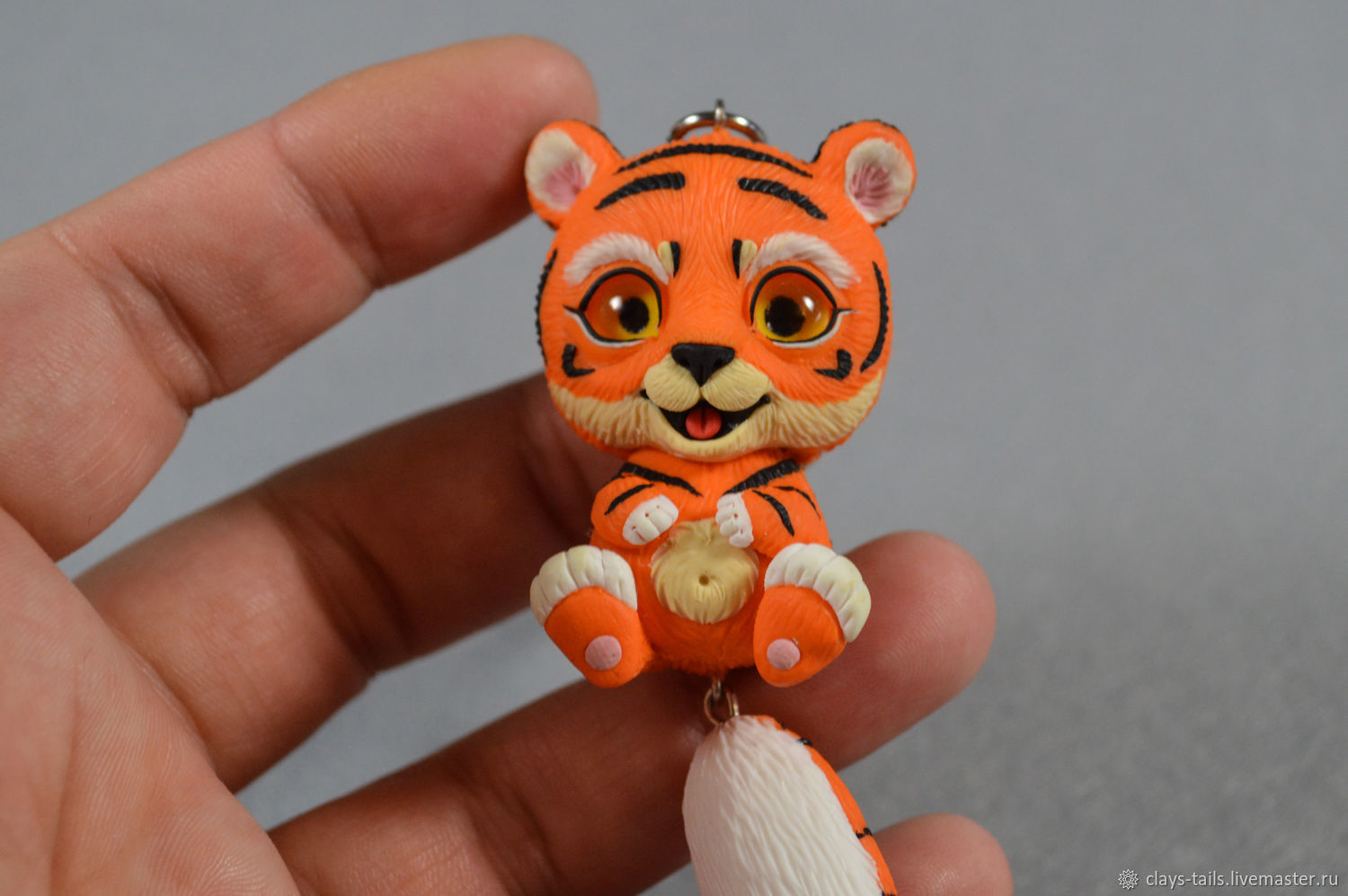 Поделки тигр из полимерной глины своими руками: фото идеи