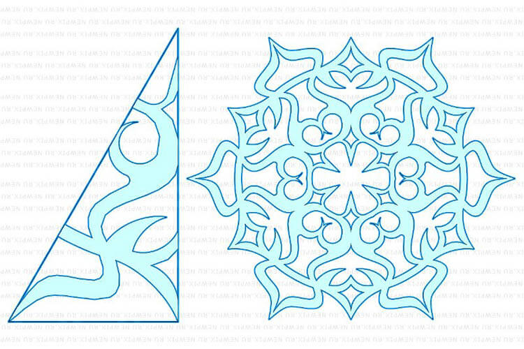 Красивые оригинальные снежинки на Новый год: создаем своими руками, шаблоны с фото snezhinki iz bumagi svoimi rukami 99