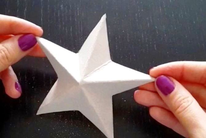 Звезда на елку своими руками: 5 творческих идей 5