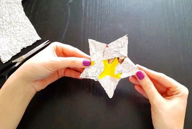 Звезда на елку своими руками: 5 творческих идей 7