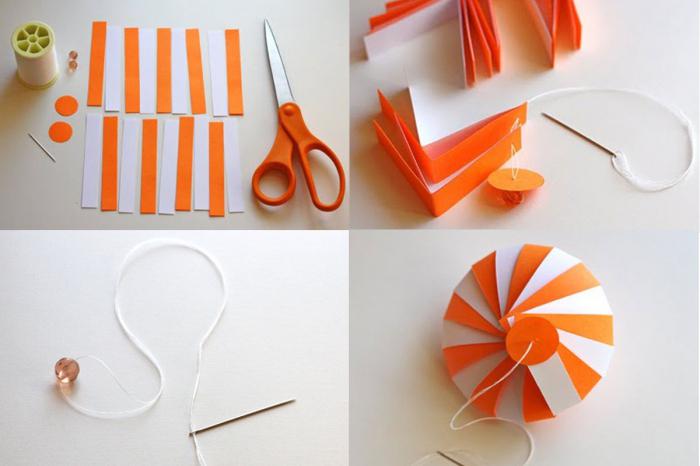 Как сделать шар из бумаги