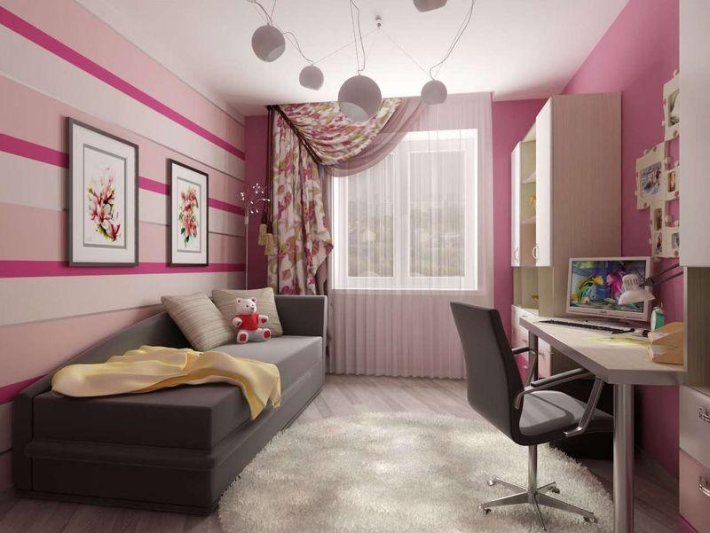 Дизайн детской комнаты для девочки подростка: особенности и советы